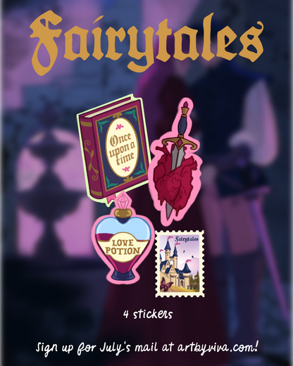 The Book Voyagers Mail Club - Fairytales (June/July)