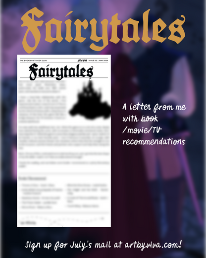 The Book Voyagers Mail Club - Fairytales (June/July)