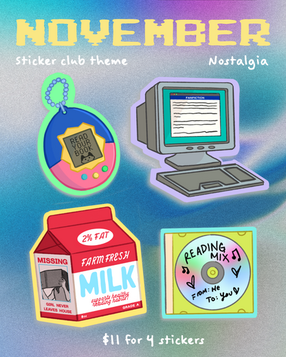 Bi-Monthly Sticker Club