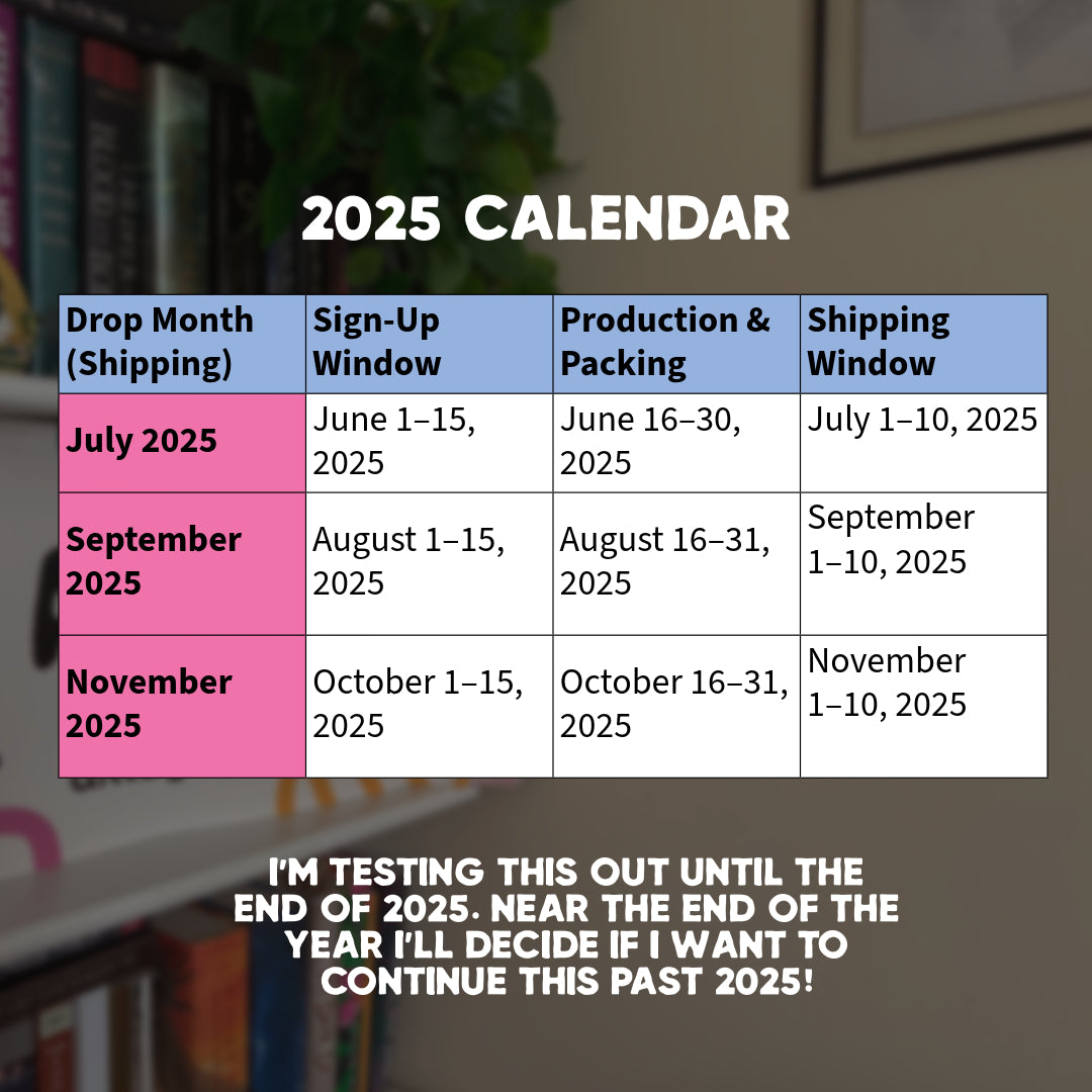 Bi-Monthly Sticker Club