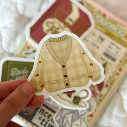 Cozy Sweater Bookish Sticker