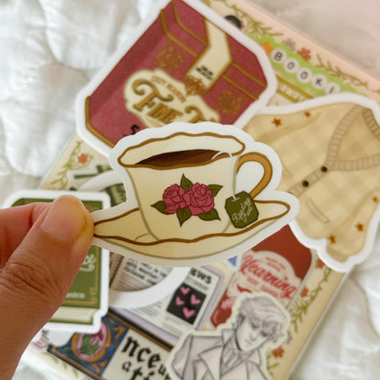 Cozy Academia Sticker Pack