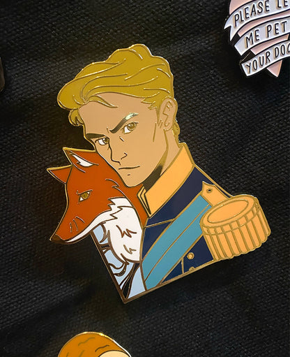 Nikolai Lantsov - Inspired Enamel Pin