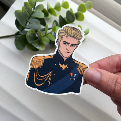 The Fox and the Dragon Matte Stickers: Bookish Kindle Sticker