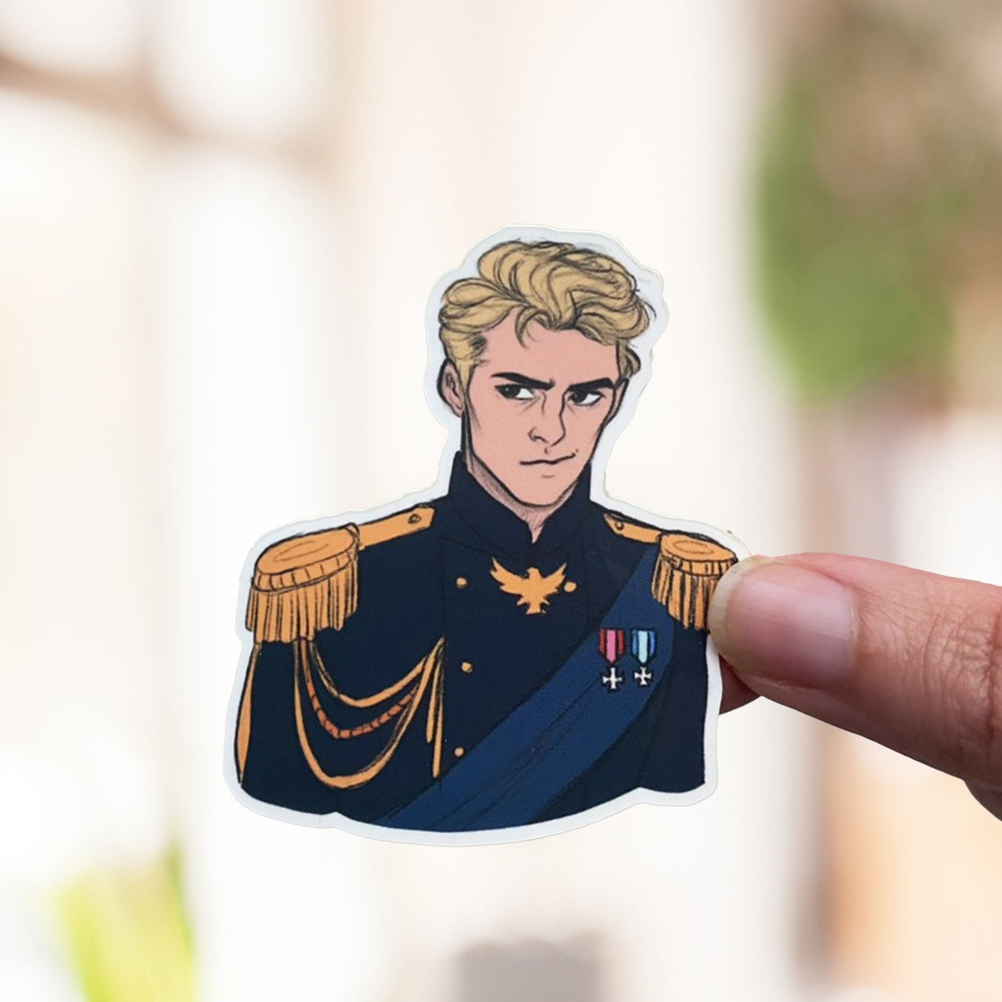 The Fox and the Dragon Matte Stickers: Bookish Kindle Sticker