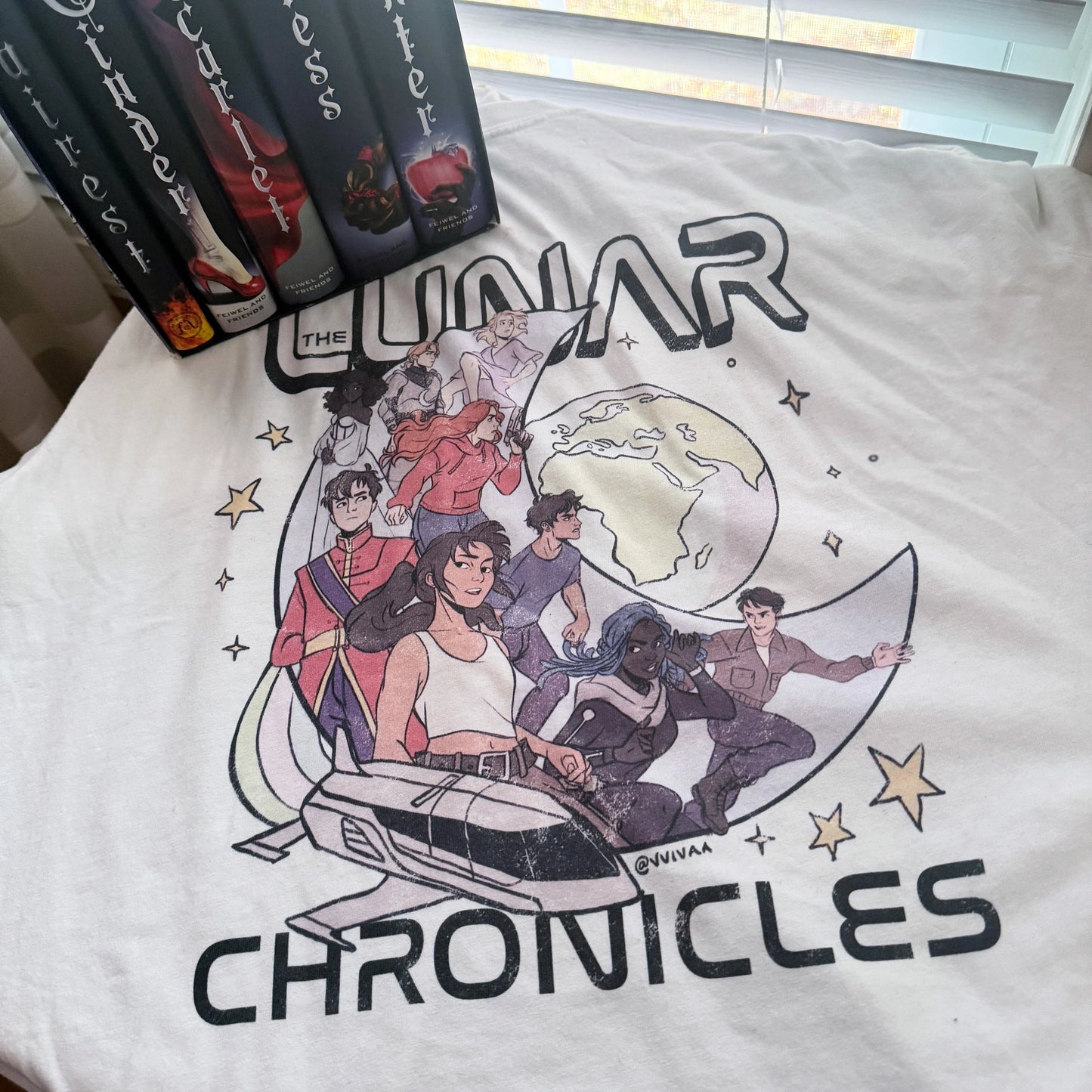 The Lunar Chronicles - Comfort Colors Graphic Tee
