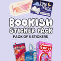 Kindle Sticker Bundle, A set of my best-selling 5 stickers! Cute sticker pack for Kindle, Gifts for readers and book lovers