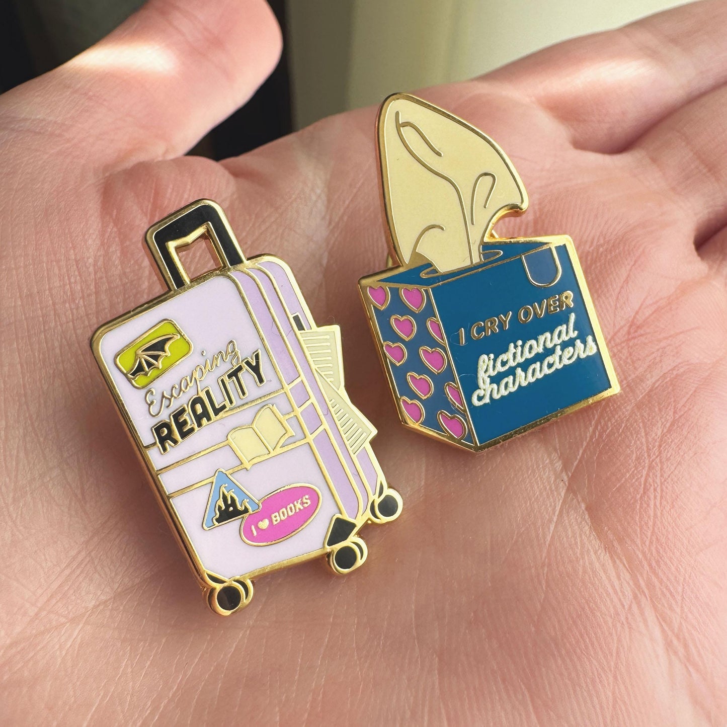 Escaping Reality 1.25" Enamel Pin
