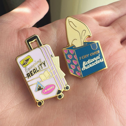 Escaping Reality 1.25" Enamel Pin