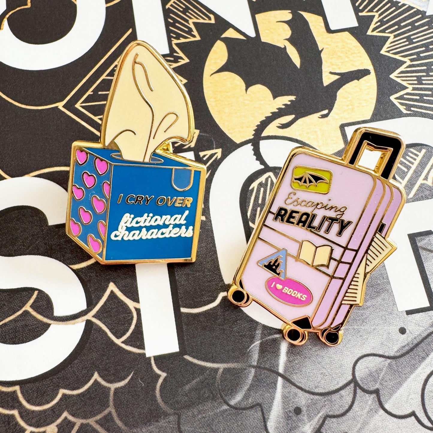 Escaping Reality 1.25" Enamel Pin