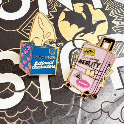Escaping Reality 1.25" Enamel Pin