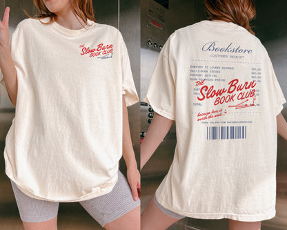 Slow Burn Book Club Comfort Colors Graphic Tee