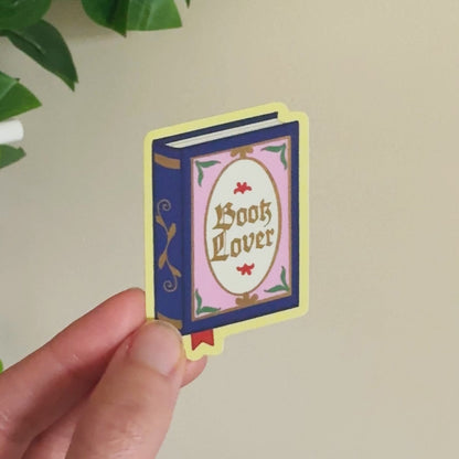 Medieval Book Lover Bookish Kindle Sticker