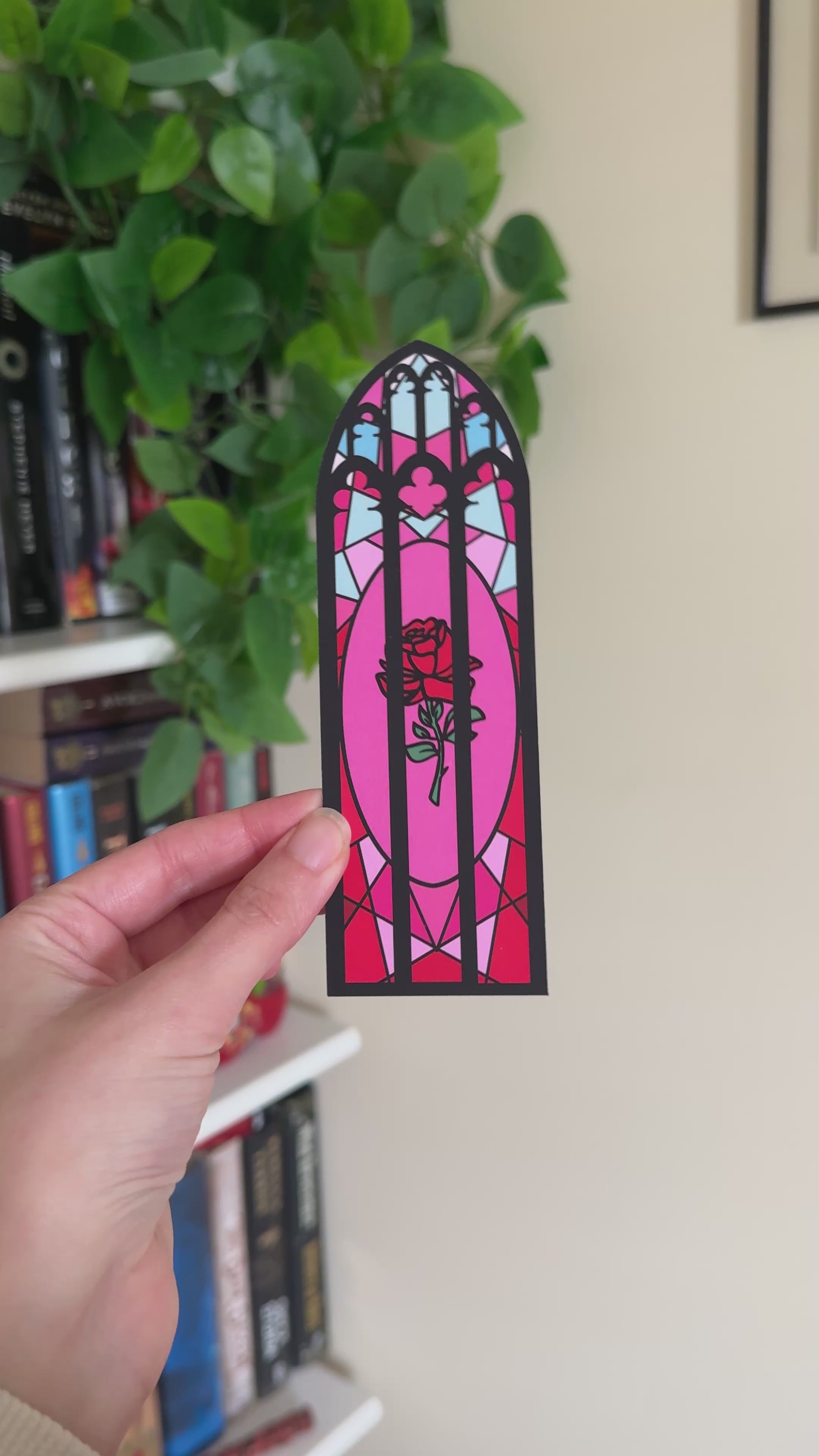 Stained Glass Bookish Soft Matte Bookmark