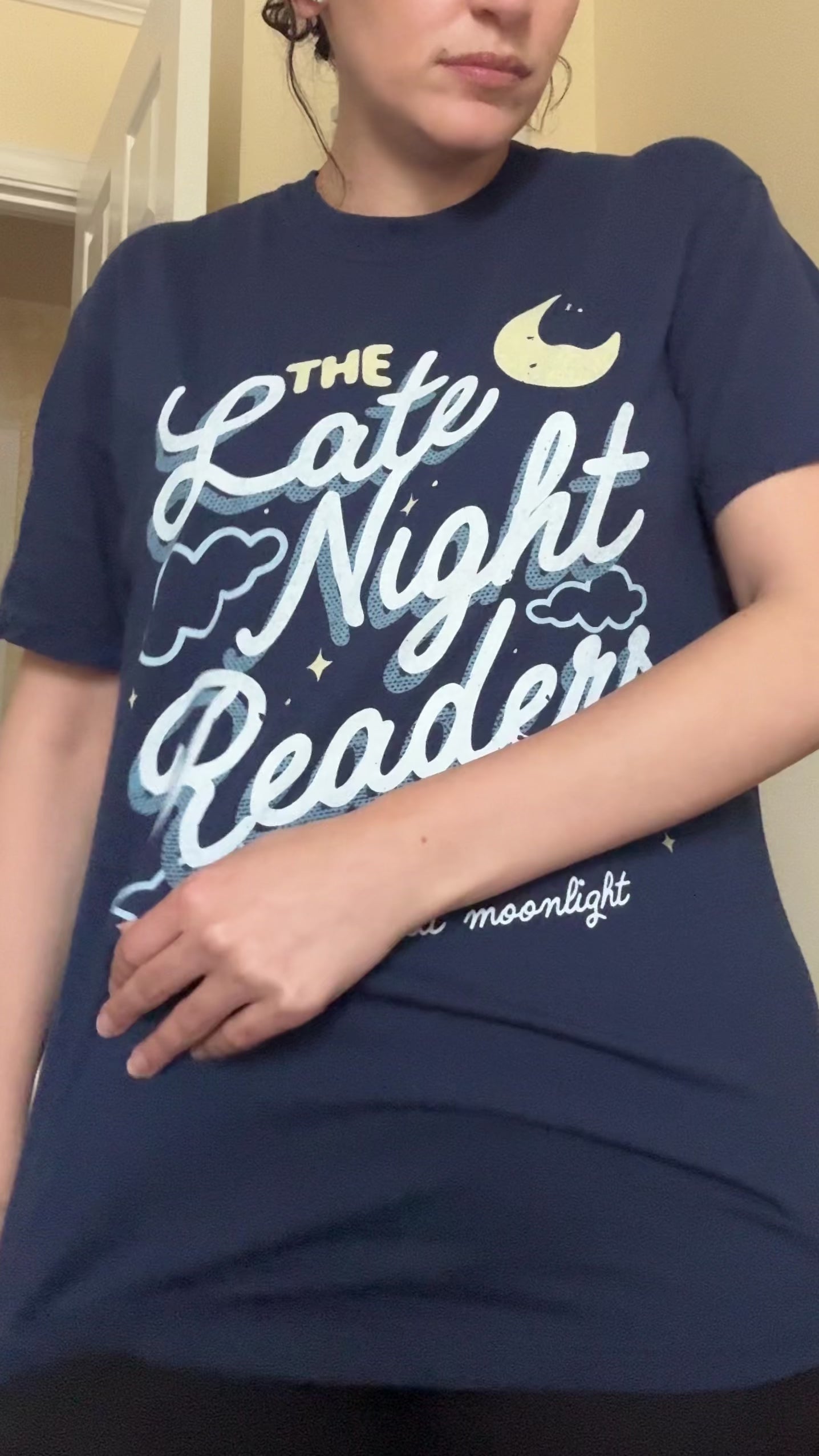 Late Night Readers Society Bookish Graphic Tee